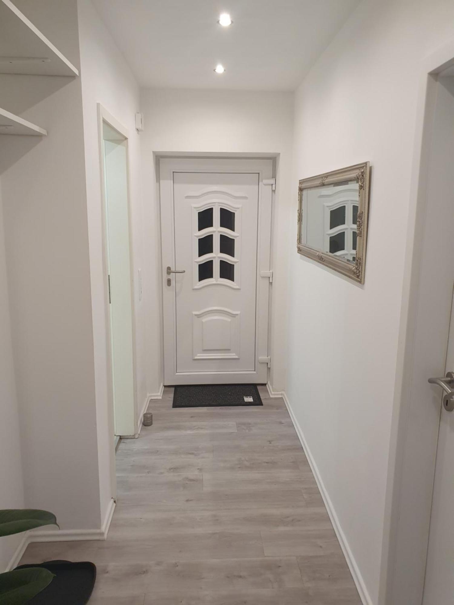Charmante Haushaelfte Mit Garten Und Terrasse 플렌스부르크 객실 사진